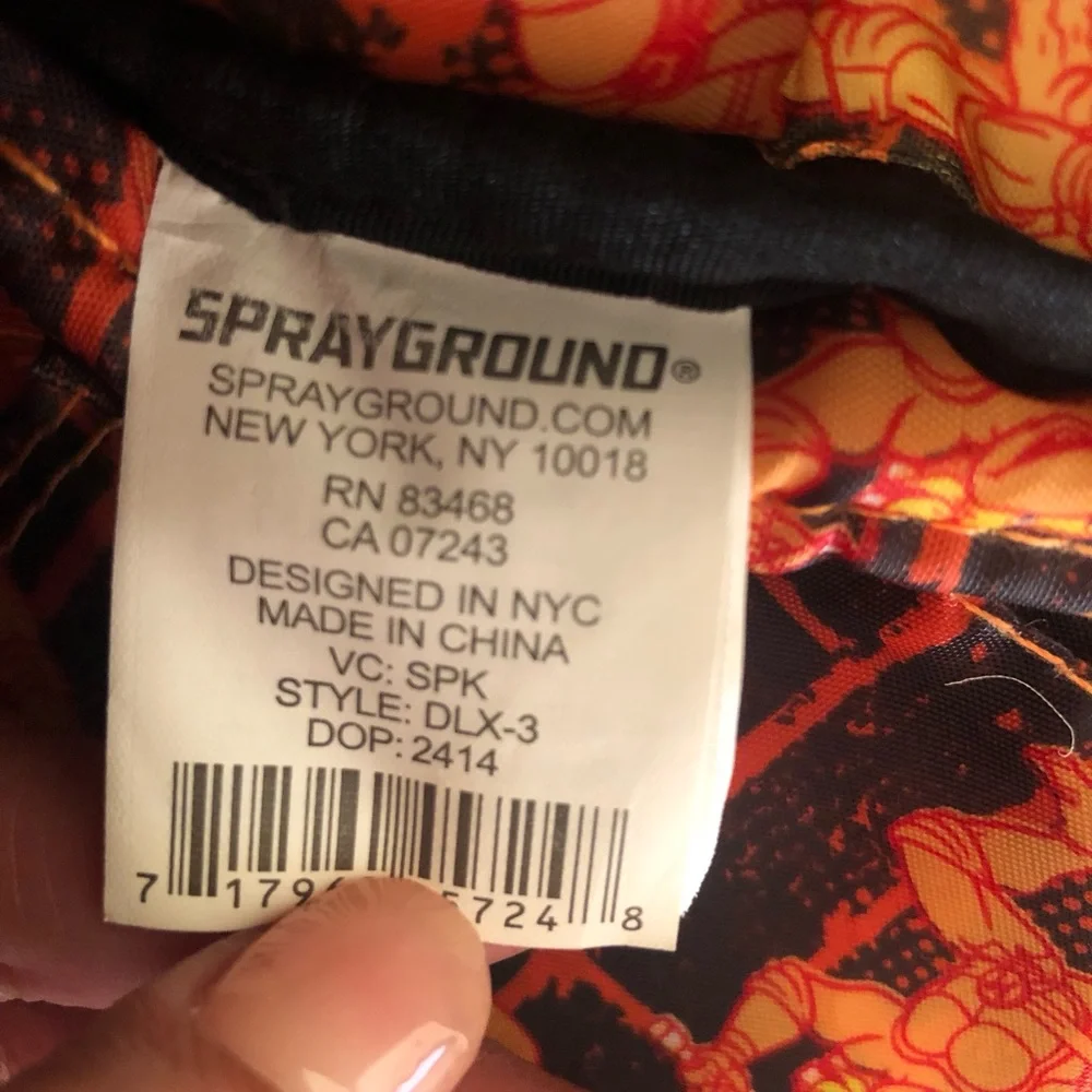 Sprayground x Teenage Mutant Ninja Turtles  Michelangelo Backpack TMNT
